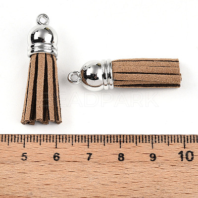 Faux Suede Tassel Pendant Decorations FIND-T002-A12-1