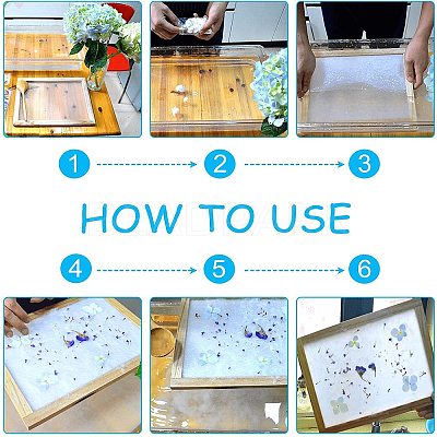 Wooden Paper Making DIY-WH0171-49E-1