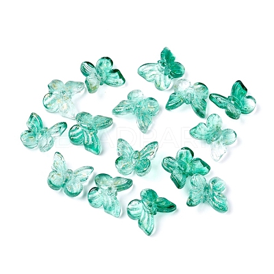 Electroplate Glass Beads EGLA-E059-E03-1