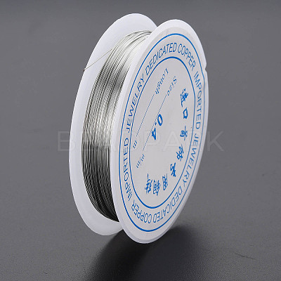Round Copper Jewelry Wire CWIR-S002-0.4mm-01-1