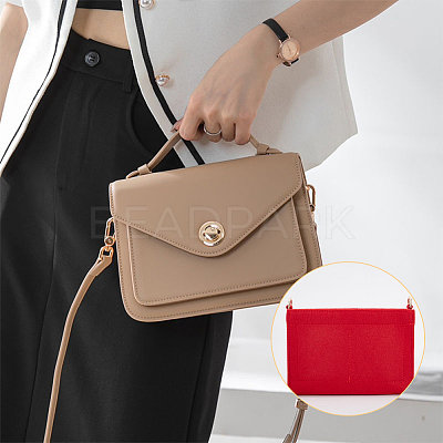 2Pcs 2 Style Wool Felt Bag Organizer Inserts FIND-WR0007-41D-1