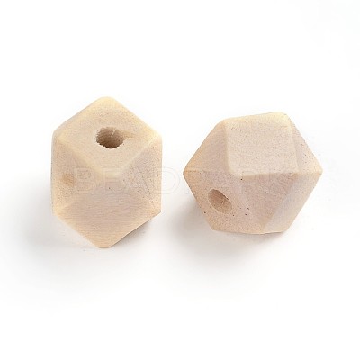 Unfinished Wood Beads WOOD-S650-82-LF-1