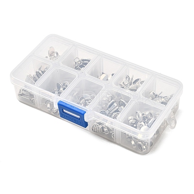 Tibetan Style Alloy Glue-on Flat Pad Bails for Pendant Making PALLOY-PH0012-24-1