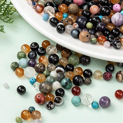 Natural Mixed Gemstone Beads G-K266-06-1