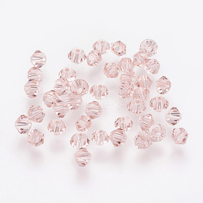 Imitation Austrian Crystal Beads SWAR-F022-4x4mm-319-1