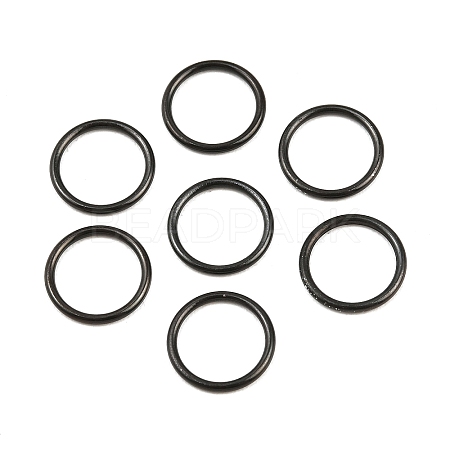 Ion Plating(IP) 304 Stainless Steel Closed Jump Rings STAS-G393-06B-12-1