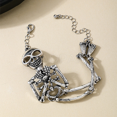 Gothic Alloy Link Bracelets for Women FS-WG61533-03-1