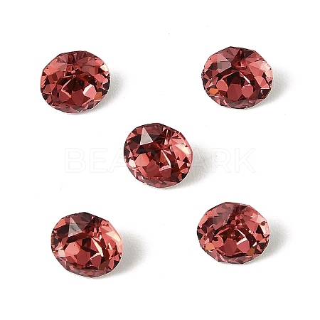 Glass Rhinestone Cabochons GLAA-A018-6mm-209-1