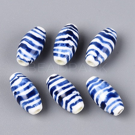 Handmade Porcelain Beads PORC-N014-04-1