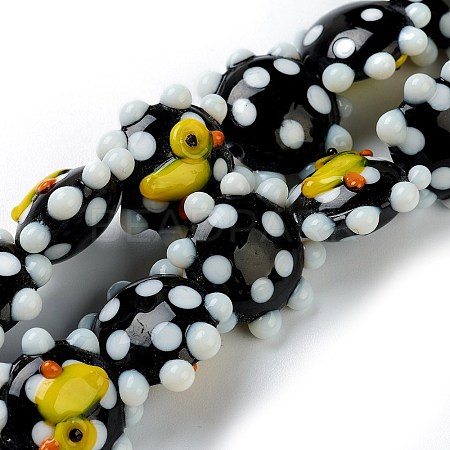 Handmade Lampwork Beads X1-LAMP-J092-01A-1