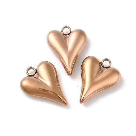 Ion Plating(IP) 304 Stainless Steel Pendants STAS-A076-13RG-1