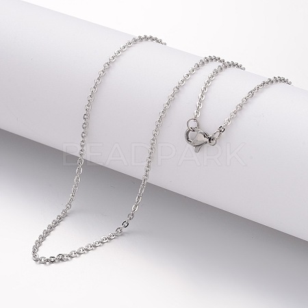 Non-Tarnish 304 Stainless Steel Necklace LS-MAK-K004-17P-1