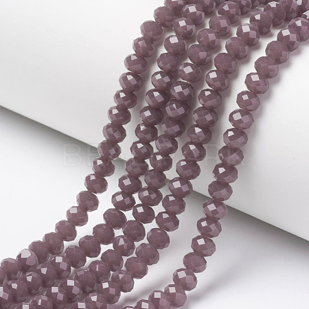 Glass Beads Strands EGLA-A034-J4mm-D07-1