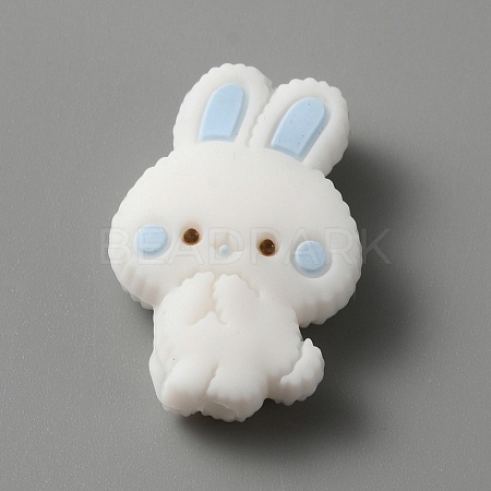 Food Grade Eco-Friendly Silicone Beads X1-SIL-WH0015-08A-1