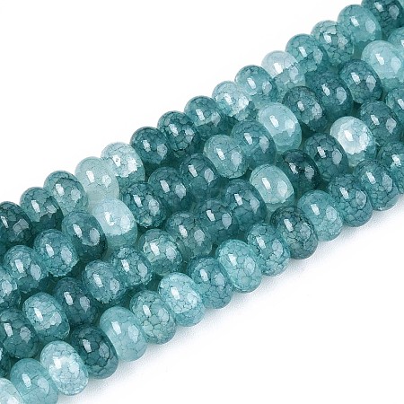 Glass Beads Strands X-GLAA-N059-5x8mm-01-1