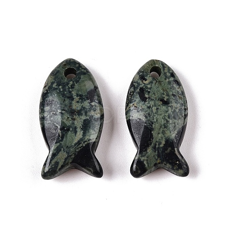 Natural Kambaba Jasper Pendants G-N342-106D-1