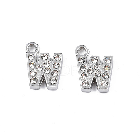 304 Stainless Steel Charms STAS-N095-137W-1