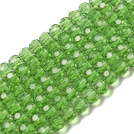 Transparent Glass Beads EGLA-A035-T8mm-D11-1