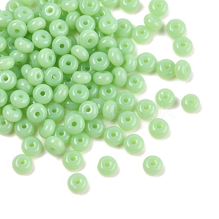 Imitation Jade Glass Seed Beads LS-SEED-Q038-01E-1