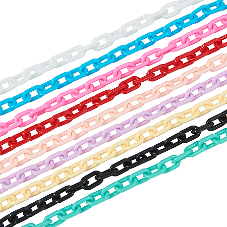 ABS Plastic Cable Chains KY-CJ0001-03-1