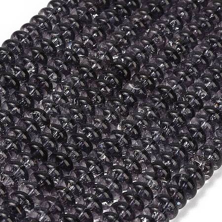 Dyed Imitation Gemstone Glass Beads Strands GL-Z001-03A-09-1