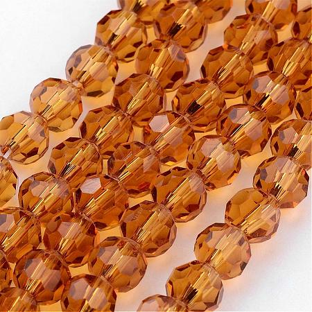 Transparent Glass Bead Strands GLAA-G013-4mm-65-1