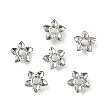 304 Stainless Steel Spacer Beads STAS-U048-06P-1