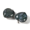 Natural Moss Agate Pendants GG-CBAA0EE-04P-01-2