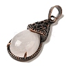 Natural Rose Quartz Pendants G-H065-01R-10-2