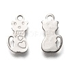 Non-Tarnish 201 Stainless Steel Charms STAS-B001-43P-2