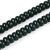 Opaque Spray Painted Glass Beads GLAA-ZX008-8mm-18X-1