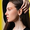 DIY Gothic Earring Making Kit DIY-SZ0009-44-4