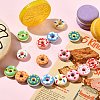 16Pcs 8 Styles Handmade Porcelain Beads PORC-CJ0001-39-6