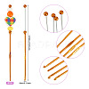 4Pcs DIY Alloy Beadable Crochet Hooks AJEW-TA0003-50C-3