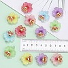 Opaque Resin Pendants RESI-D016-02B-1