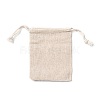Cotton Packing Pouches Drawstring Bags LS-X-ABAG-R011-8x10-4
