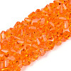 Transparent Glass Beads Strands GLAA-N018-4mm-07-1