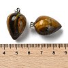 Natural Tiger Eye Pendants GG-K002-13L-3