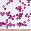 Baking Paint Glass Seed Beads SEED-US0003-4mm-K21-4