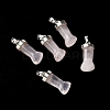 Natural Rose Quartz Pendants G-K322-01F-P-01-2