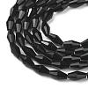 Opaque Glass Beads Strands GLAA-P001-03B-04-2