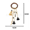 Witch Bell Protection Wind Chime WICH-PW0003-01-3