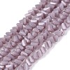 Opaque Glass Beads Strands GLAA-N019-3mm-12-1