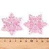AB Color Transparent Acrylic Chandelier Component Links X1-TACR-T028-25C-3