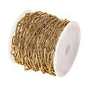 304 Stainless Steel Paperclip Chains CHS-CJC0001-01G-3