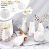 6Pcs 6 Style Mini Ceramic Floral Vases for Home Decor BOTT-NB0001-05-4