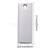 Tarnish Resistant 304 Stainless Steel Pendants LS-STAS-I140-22B-3