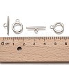 Alloy Toggle Clasps TIBE-EA774Y-P-RS-2