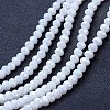 Electroplate Glass Beads Strands LS-EGLA-A034-P6mm-B18-1