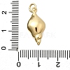 Brass & ABS Imitation Pearl Pendants X-KK-D339-18G-3